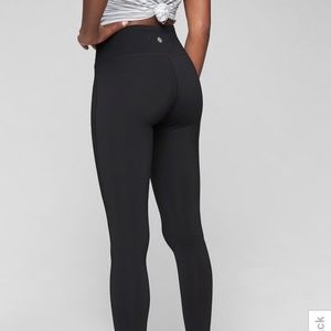 Athleta High Rise Chaturanga Leggings - Black
